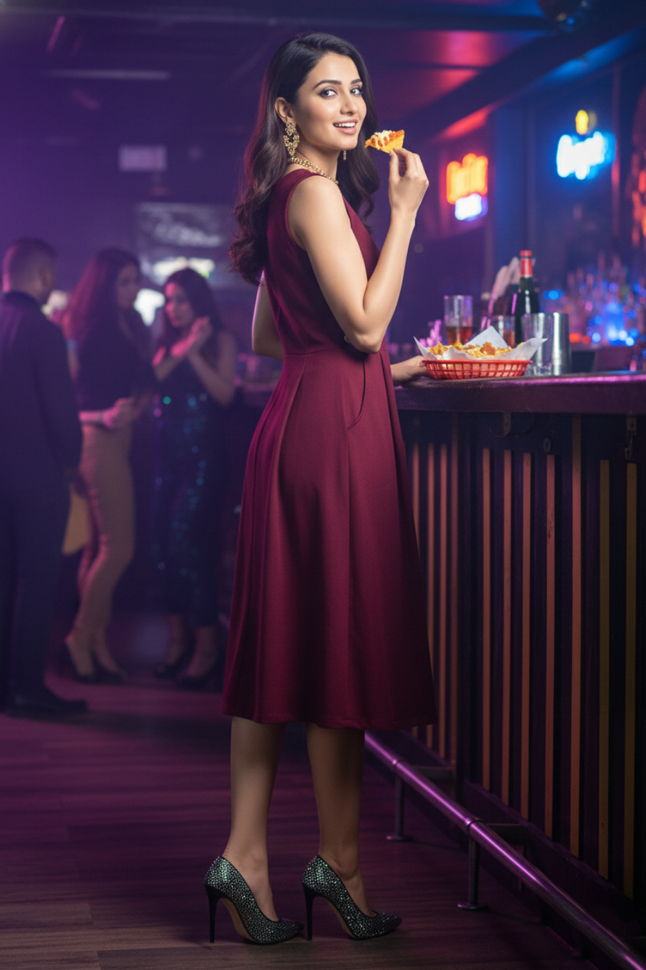 Carmine Fantasy - Dress